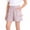 Pink, variant on Girls Plaid Shorts Girls cute bow shorts Kids Fashion Elastic High Waist Summer Flowy Wide Leg cotton Shorts with pockets 8Y