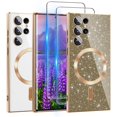 thumbnail image 1 of Funda para Celular ATUMP Galaxy S22 Ultra Brillante Antigolpes Dorada, 1 of 9