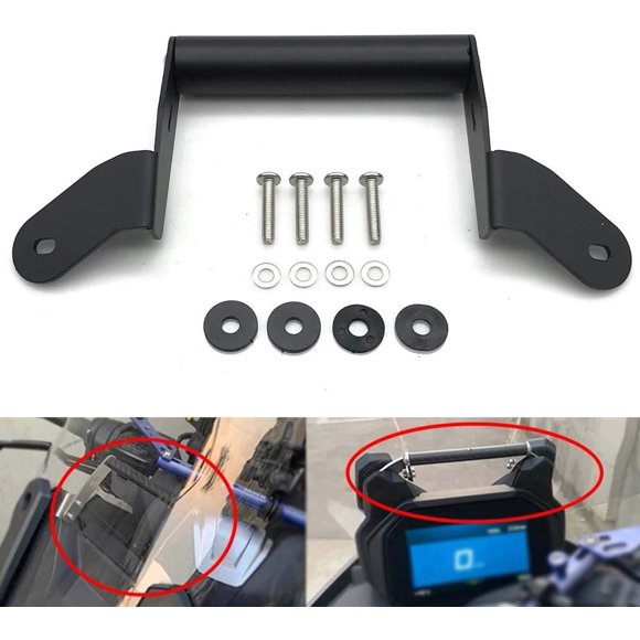 HUGFEGWE Easygo Motorcycle GPS Smart Phone Navigation Mount Bracket Adapter Mounting Holder support for BMW C400GT 2019-2021 U2537-3981
