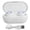 White Blue, variant on Riousery Y50 Wireless Bluetooth Earbuds 5.0 Stereo In-Ear Headphones with Built-in Microphone and Charging Case, Passive Noise Cancellation for Sports & Casual Listening, White (6.3 inches / 16 cm)