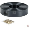 thumbnail image 5 of Fenpro Chain Link Fence Privacy Tape, UV Resistant, Hardware Included, 90% Visibility Blockage (Obsidian Black), 5 of 7