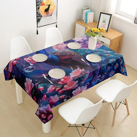 sasyxdc Golf Theme Tablecloth Green Grass Table Cloth for Square Tables Waterproof Durable Sports Gaming Table Cover for Kitchen Dining Room(55 X 87 Inch)