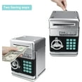 thumbnail image 2 of UN Piggy Bank Electronic Mini ATM for Kids Baby Toy, Safe Coin Banks Money Saving Box Password Code Lock for Children,Boys Girls Best Gift (Silver), 2 of 12