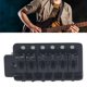 thumbnail image 1 of Puente Tremolo de Mano Izquierda, Bloque de Guitarra de Soporte de Aleación de Zinc, Puente de Guitarra de Alto Brillo, Juego para Guitarras Eléctricas de 6 Cuerdas, 1 of 7