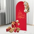 thumbnail image 5 of 1.8m Modern Arch Stand & Background Decoration Cover Stand Birthday Arch Frame Set Red, 5 of 23