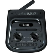 IQ Sound IQ-7710DJBT Cyber Flex 2 X 10-inch Bluetooth Speaker with Powerful Woofer & Tweeter, TWS, Bluetooth, USB/SD Mic