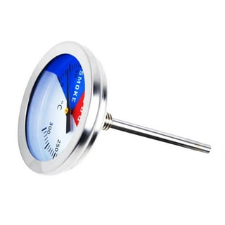 Stainless Steel BBQ Smoking Thermometer Temp Gauges Grill Smoker Pit  Thermostat - AliExpress