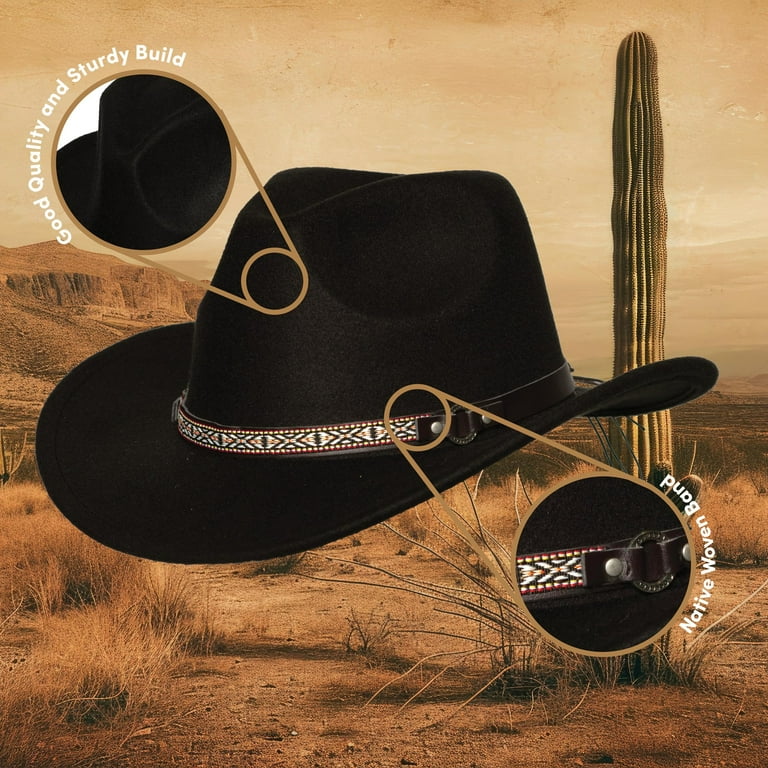 Dames Heren Cowboyhoed Western Suède Cowgirl Hoeden Mode