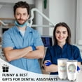 thumbnail image 3 of Dental Assistant Gifts for Women Men, Dental Assistant Appreciation Gifts, Dental Gifts for Dental Assistant, Dental Assistant Week Gifts, Dental Must Have Gifts, 20 oz Stainless Steel Tumbler, 3 of 6