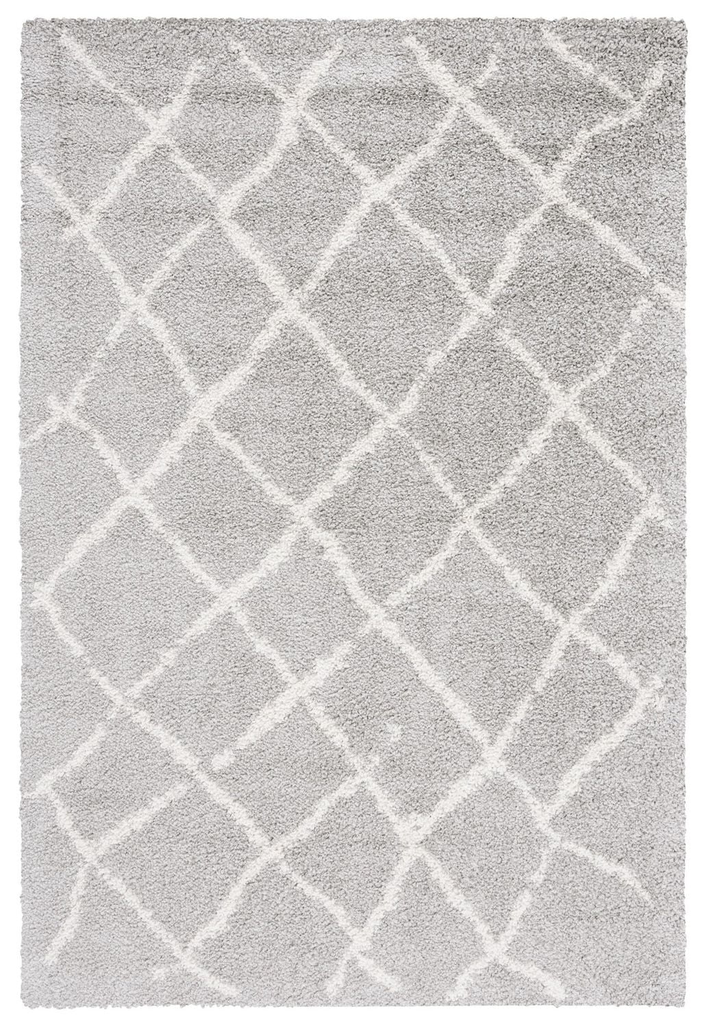 SAFAVIEH Berber Santana Geometric Shag Area Rug