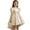 B7/Beige, variant on JCCXIN Toddler Girls Dresses Girls Satin Backless Pageant Dress Gown Girl Dress For And Stage Performance Girls Clothes 3-4 Years