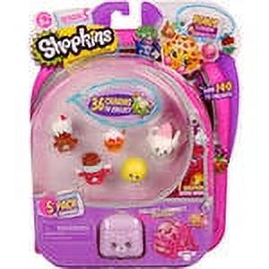 Shopkins Season 5, 5-Pack, over 140 to Collect in This Series Electronic Pet - image 2 of 2