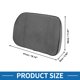 thumbnail image 4 of Juego de Almohadas de Soporte Lumbar y Cojín de Cabeza para Automóvil Unique Bargains 30x41x9cm Gris 1 Pc, 4 of 6