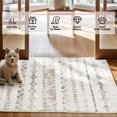 thumbnail image 3 of Ofoor Area Rugs for Doorway 2'x3' Washable Rugs Retro Large Area Rug Modern for Home Decor Foldable Nonslip Bedroom Rugs, 3 of 8