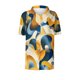 thumbnail image 2 of TaTaai Women's Random Print Shirt Short Sleeve Collar Button Front Loose Fit Casual Summer Chic Blouse Top Daily Work Weekend Party Gift, 2 of 7