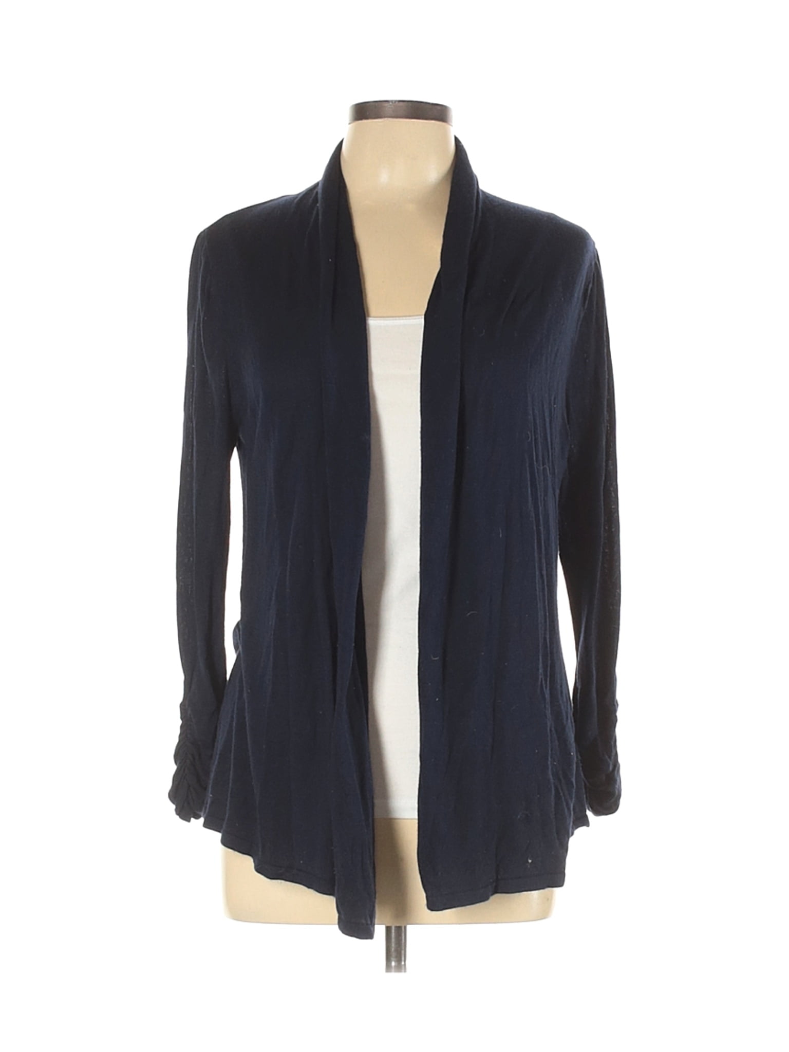 premise ladies hooded open front cardigan