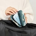 thumbnail image 5 of Seagull Velvet Mini Pouch for Period Purse and Bag, Zipper Pouch Men, Money Pouch Travel | Oxford Fabric | 4.7x6.6x6.6 in, 5 of 6