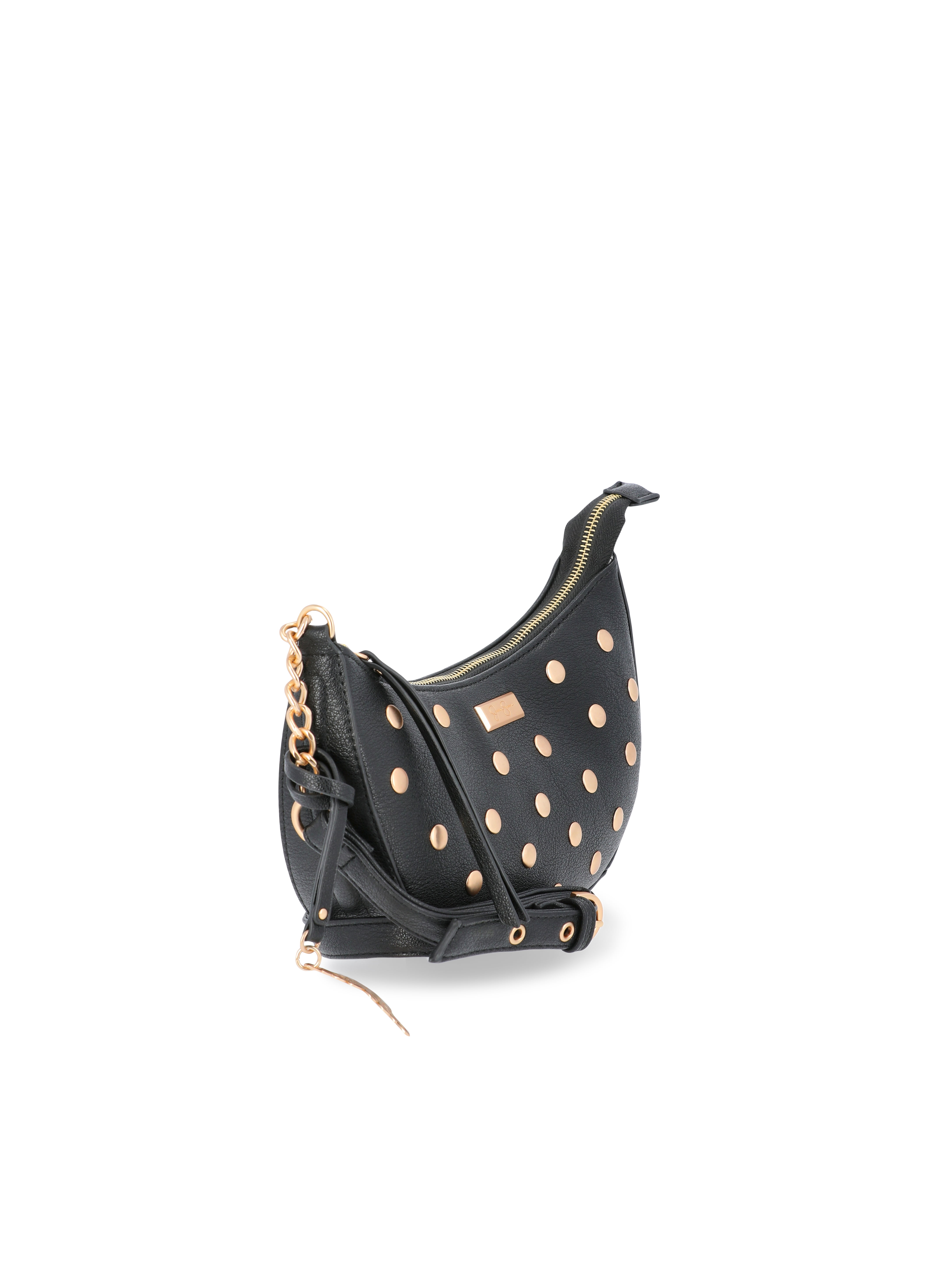 Jessica Simpson Women's Blanche Studded Crossbody Handbag, Meteorite