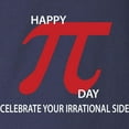 thumbnail image 3 of CafePress - Happy Pi Day Celebrate Your Irrational Side Long S - Long Sleeve Dark T-Shirt, 3 of 4