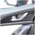 thumbnail image 4 of 2X Poignée de Porte en Fibre de Carbone pour Mazda 3 Axela 2014 2017-2018, 4 of 4