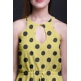thumbnail image 3 of Bimba Geometric Women Side Slits Long Casual Halter Maxi Dress Printed Party Wear-X-Small, 3 of 6