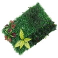 thumbnail image 4 of Panel de césped artificial con plantas, valla decorativa para jardín exterior y patio., 4 of 7