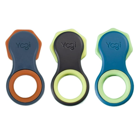 Yogi Fidget Toy - Patented Fidget Spinner, Quiet Fidget Toys Adults and Kids Love. Best Stress Relief Sensory Tool for Anxiety, ADHD, and Autism. Includes Five Finger Fit