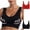 Red bras, variant on pimelu Bras for Women Sports Bras for Women Pullover Seamless Wireless Bras Elder 2pcs Plus Size Comfort Breathable Push up Compression Workout Bralettes Black Bralette