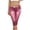 Wine, variant on Enjoytime Capri Pants for Women High Waisted Stretchy Imitation Denim Leggings Summer Casual Capris