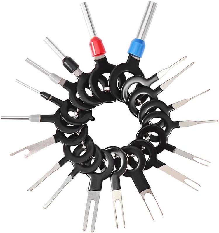 Auto Terminals Removal Key Tool Set Car Electrical Wiring Crimp