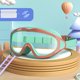 thumbnail image 2 of Gafas De Natación Exclusivas De Alta Definición Y Antivaho Para Niños: Nada Con Facilidad, 2 of 8