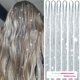thumbnail image 1 of MISSUHUI Kit de oropel para el cabello con herramientas 48 pulgadas 1200 hebras Extensiones de cabello de oropel con brillo Kit de mechones de oropel para cabello brillante resistente al calor para mu, 1 of 4