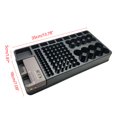 thumbnail image 5 of Battery Storage Box Large Capacity Holds 98 Batteries Travel Carry Case for D AA C AAA Button Batteries, 5 of 7