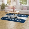 thumbnail image 3 of Football Cowboys Home Decor Living Room Carpet Non-slip Soft Comfy Floor Rug Kitchen Bedroom Entrance Doormat Mats, 3 of 7