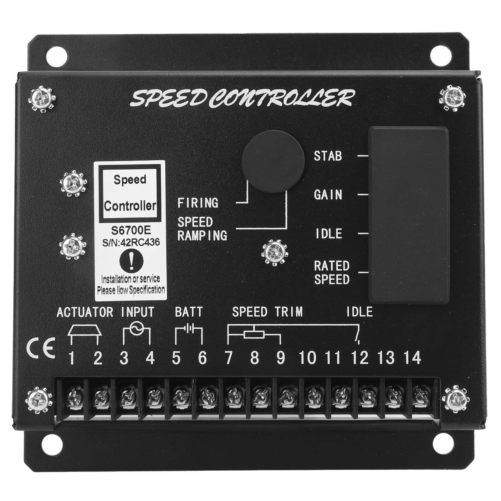 Electronic Engine Speed Controller, Engine Speed Controller Automatic