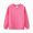 H138-Pink, variant on TOWED22 Toddler Boy Girls Long Sleeve Shirt Baby Boys Crewneck Sweatshirt Solid Color Soft Cotton Pullover Clothes(Dark Purple,7 Y)