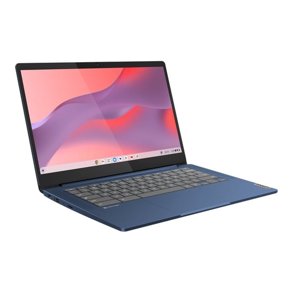 Lenovo IdeaPad Slim 3 Chrome 14M868 82XJ - Kompanio 520 jusqu'à 2,05 GHz - Chrome OS - Mali-G52 2EE MC2 - 4 Go RAM - 64 Go eMMC - Écran Tactile IPS 14 Pouces 1920 x 1080 (Full HD) - Wi-Fi 6 - abyss blue - Clavier: Anglais