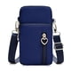 thumbnail image 1 of Bolso bandolera pequeño para móvil para mujer, bolso bandolera para móvil, bolso para móvil para llevar a todas partes, bolso para móvil con bandolera, para mujer azul oscuro, 1 of 5