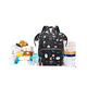 thumbnail image 2 of Pañalera Moderna Mochila Antirrobo Impermeable Gran Capacidad, Figuras Lab.G Negro, 2 of 4