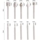 thumbnail image 5 of Brocas rotativas de alta eficiencia de trabajo para grabado en madera, brocas de pulido eléctricas, juego de procesamiento de materiales no metálicos, 10 piezas de acero de alta velocidad, 5 of 5