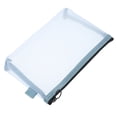thumbnail image 1 of 1 Pc Bolsa de Cosméticos Conveniente para Mujeres para Viajes de Camping, Negocios y Gimnasio, Malla de Nylon Azul-L, 1 of 4