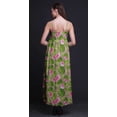 thumbnail image 2 of Bimba Robe Longue Chic à Imprimé Floral pour Femme, Style Bohème, Maxi d'Été, Tenue de Plage - Xxx-Grand, 2 of 5