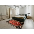 thumbnail image 5 of Ahgly Company Machine Washable Indoor Round Traditional Sienna Brown Area Rugs, 4' Round, 5 of 7