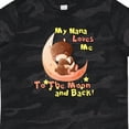 thumbnail image 4 of Inktastic My Nana Loves Me to the Moon and Back Boys or Girls Toddler T-Shirt, 4 of 5