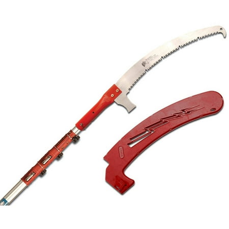 Barnel USA Z555P3/Z555+S 7.3-23' Telescoping Pole Saw with 17" Curved Serrated Blade