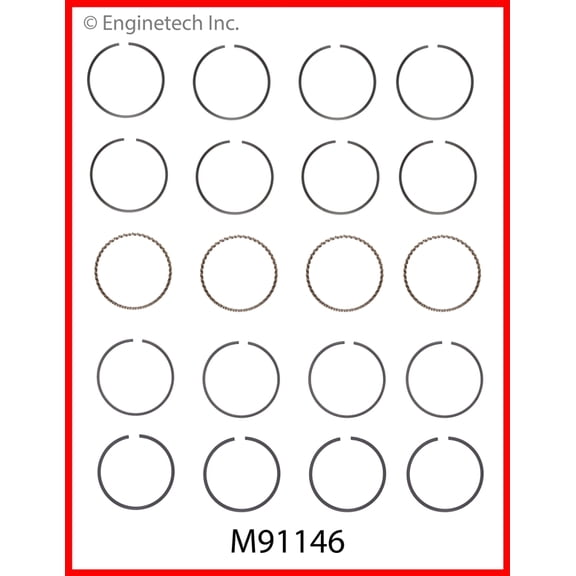 RINGS CHRY MIT HYU 3.0L 1