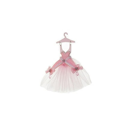 dress ornaments 7 quot decorative pink fancy dress on hanger hanging dress ornaments 7 quot decorative pink fancy dress on hanger hanging