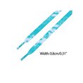 thumbnail image 3 of INSPIRE CHIC Tie-Dye Shoelaces Printed Texture Flat Shoe Lace for Sneakers Athletic 1 Pair Turquoise 120cm/47.2", 3 of 5
