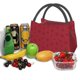 thumbnail image 3 of Fotbe Christmas Red Snowflakes Bolsa Térmica Portátil con Estampado, Bolsa de Entrega de Alimentos Aislada, Bolsa Reutilizable de Gran Capacidad para Comidas y Supermercado, 3 of 6
