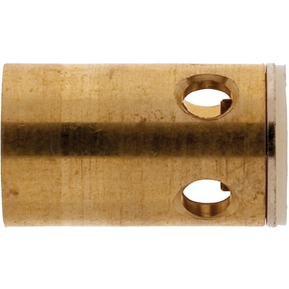 Danco 9D0015737E 15737E 1Z-4H/C Hot/Cold Stem Barrel for Kohler Faucets, Brass